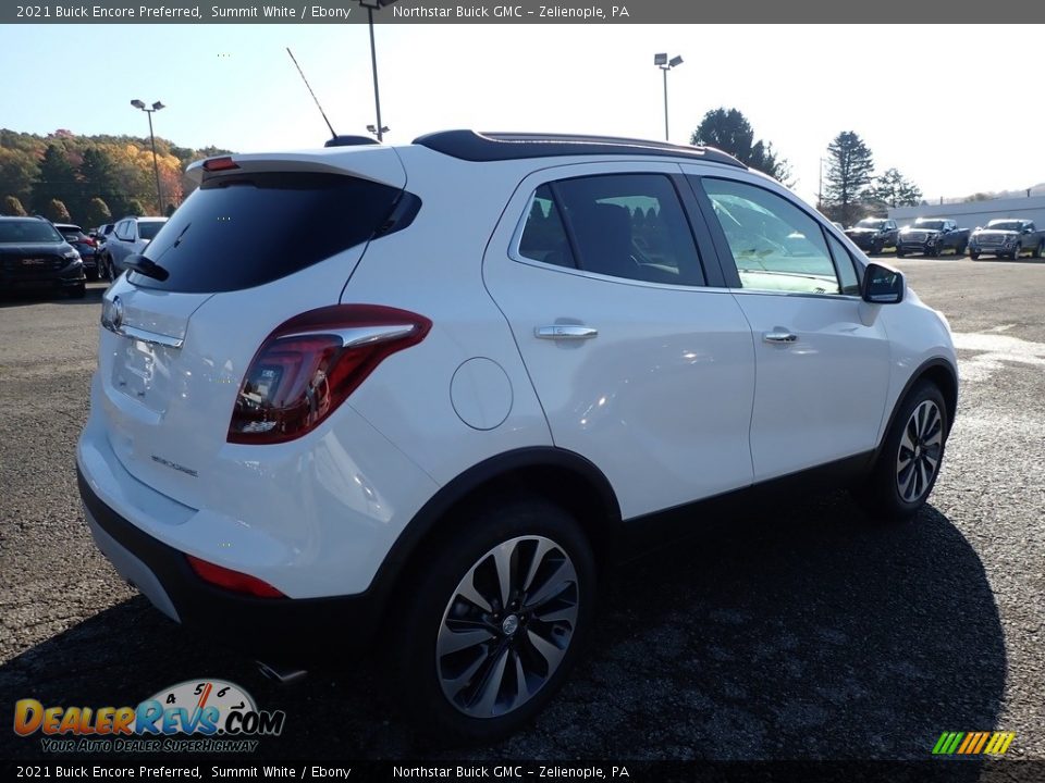 2021 Buick Encore Preferred Summit White / Ebony Photo #5