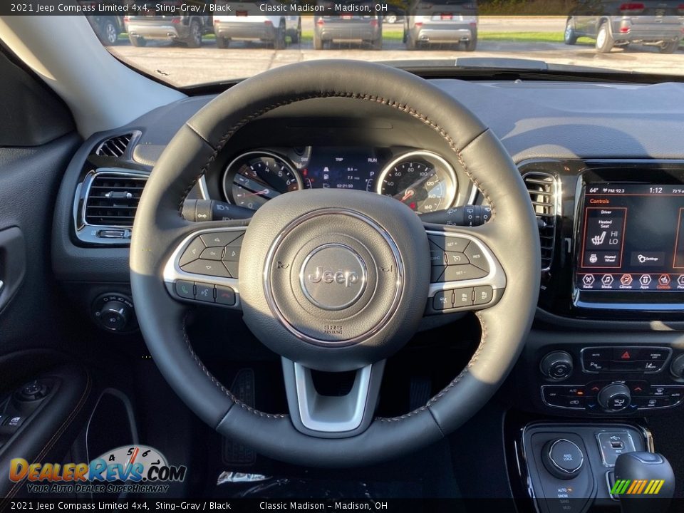 2021 Jeep Compass Limited 4x4 Sting-Gray / Black Photo #5