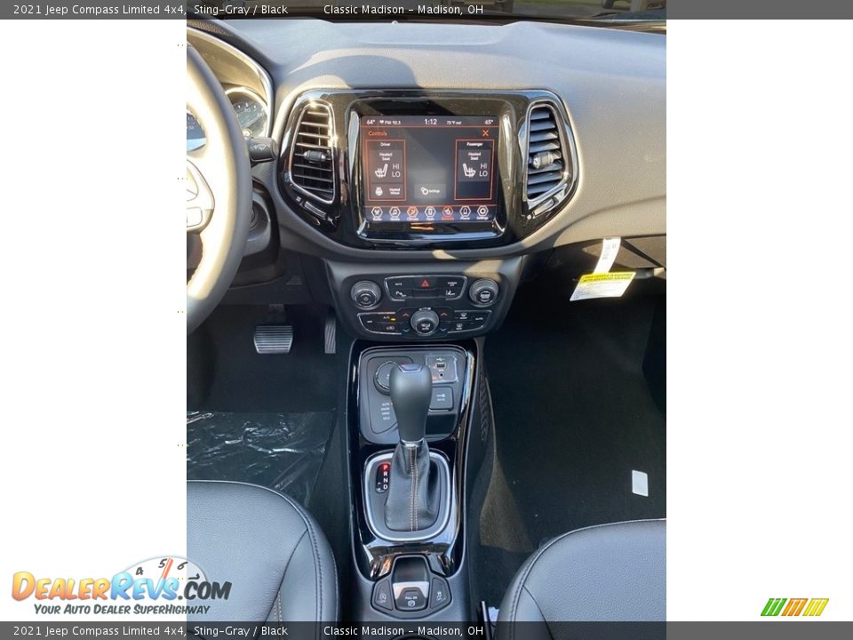 2021 Jeep Compass Limited 4x4 Sting-Gray / Black Photo #6