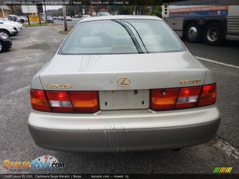 1998 Lexus ES 300 Cashmere Beige Metallic / Beige Photo #7