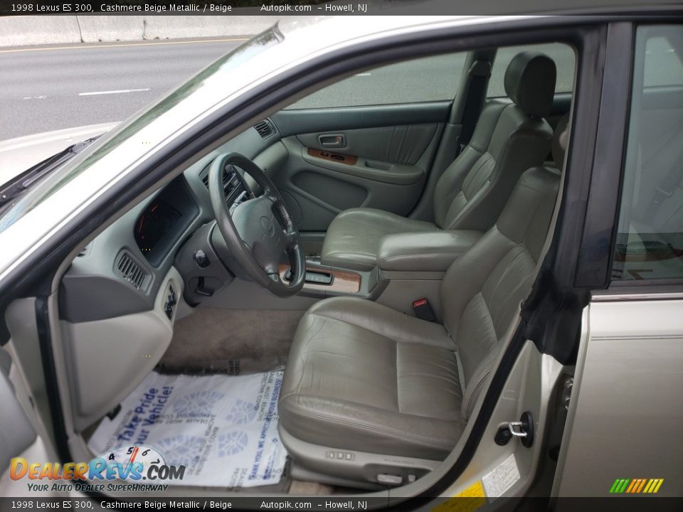 1998 Lexus ES 300 Cashmere Beige Metallic / Beige Photo #10