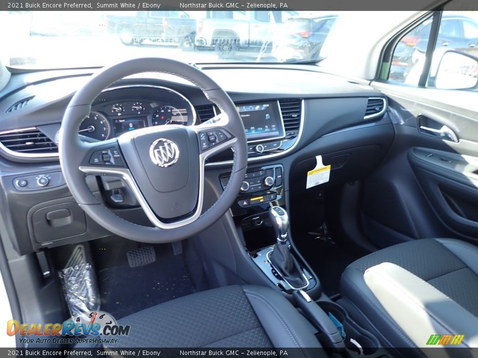 2021 Buick Encore Preferred Summit White / Ebony Photo #15