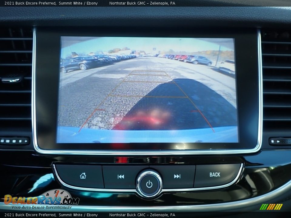 2021 Buick Encore Preferred Summit White / Ebony Photo #18