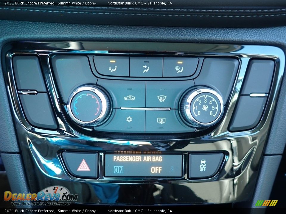 2021 Buick Encore Preferred Summit White / Ebony Photo #19