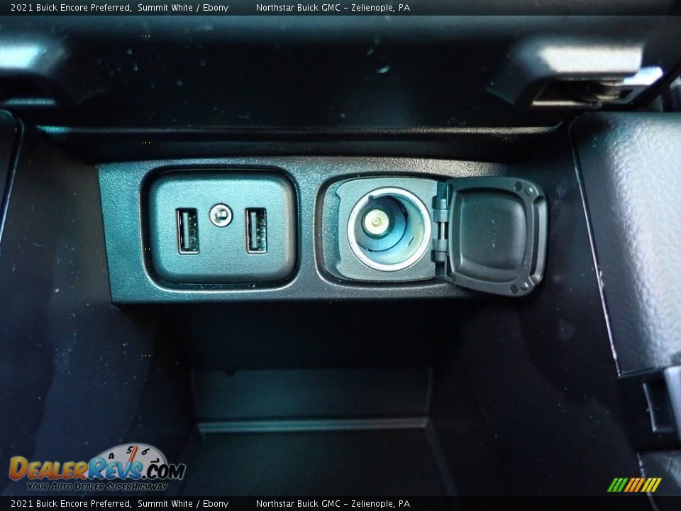 2021 Buick Encore Preferred Summit White / Ebony Photo #20