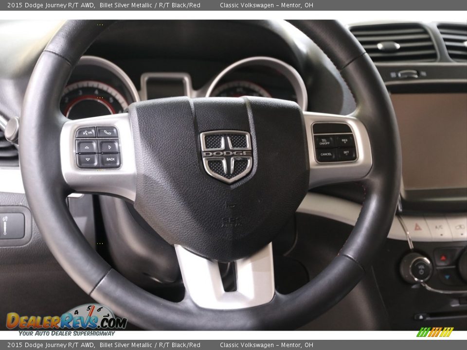 2015 Dodge Journey R/T AWD Steering Wheel Photo #7