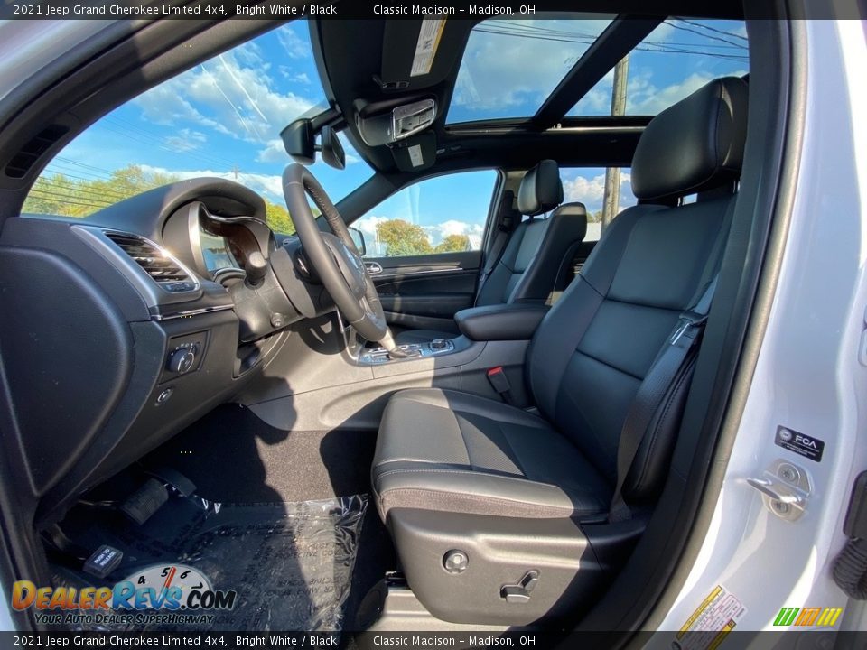 2021 Jeep Grand Cherokee Limited 4x4 Bright White / Black Photo #2