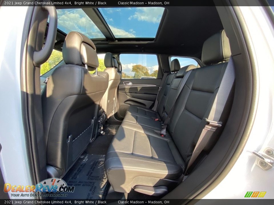 2021 Jeep Grand Cherokee Limited 4x4 Bright White / Black Photo #3