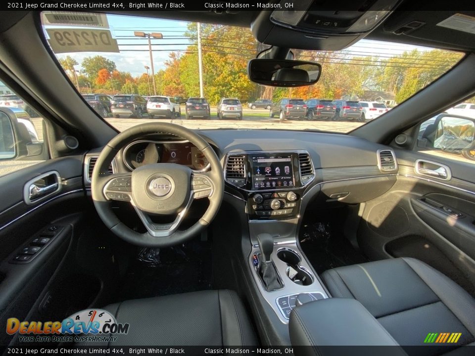 2021 Jeep Grand Cherokee Limited 4x4 Bright White / Black Photo #5