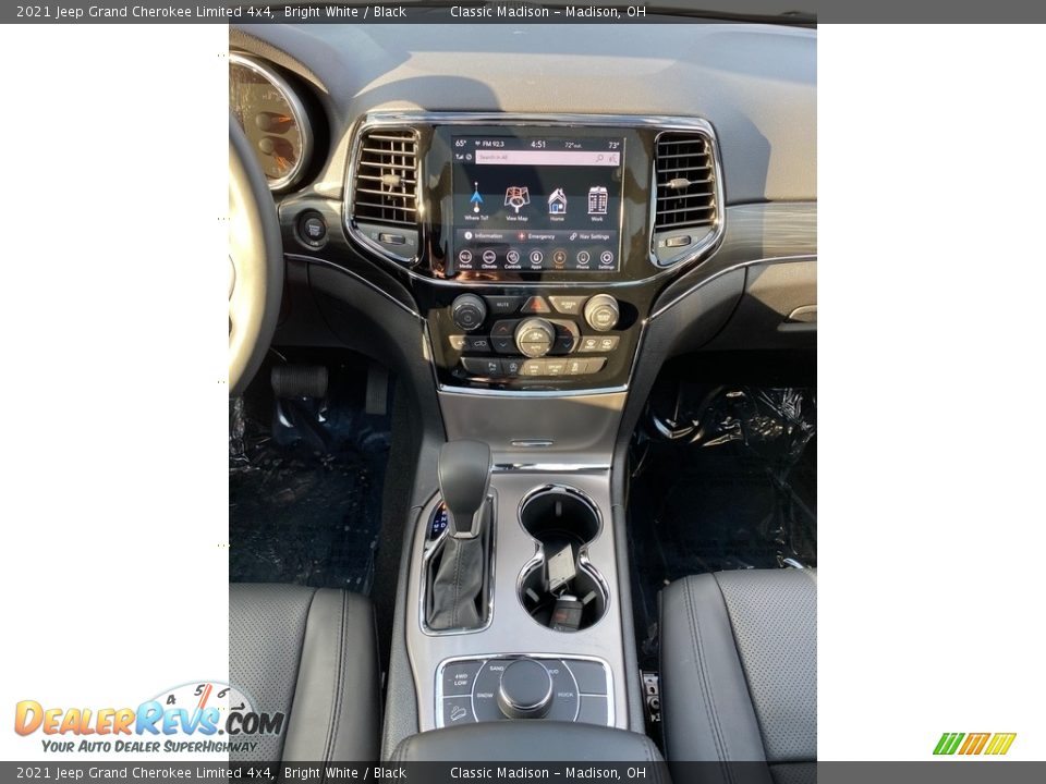 2021 Jeep Grand Cherokee Limited 4x4 Bright White / Black Photo #6