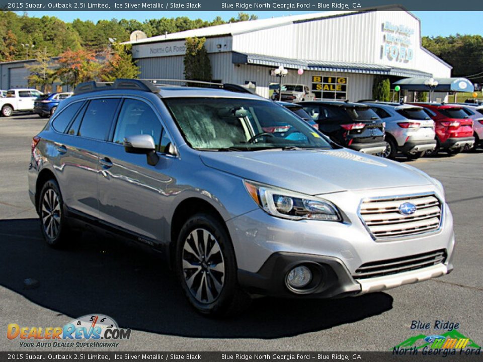 Ice Silver Metallic 2015 Subaru Outback 2.5i Limited Photo #7