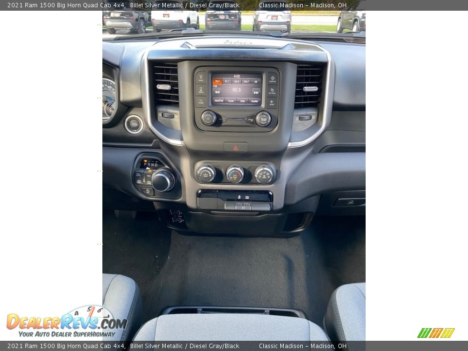 Controls of 2021 Ram 1500 Big Horn Quad Cab 4x4 Photo #6