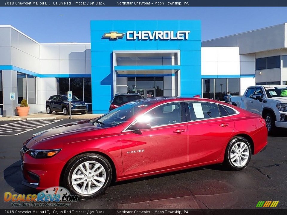 2018 Chevrolet Malibu LT Cajun Red Tintcoat / Jet Black Photo #1