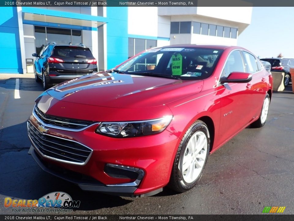 2018 Chevrolet Malibu LT Cajun Red Tintcoat / Jet Black Photo #2