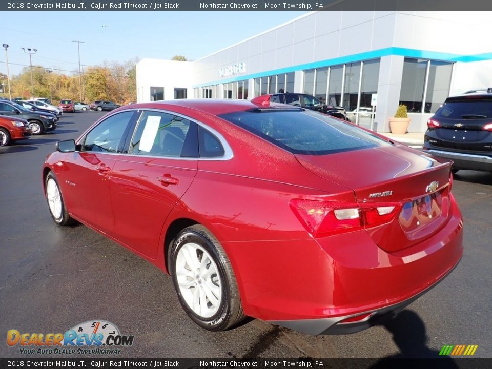2018 Chevrolet Malibu LT Cajun Red Tintcoat / Jet Black Photo #4