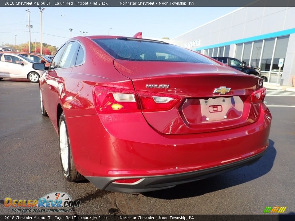 2018 Chevrolet Malibu LT Cajun Red Tintcoat / Jet Black Photo #5