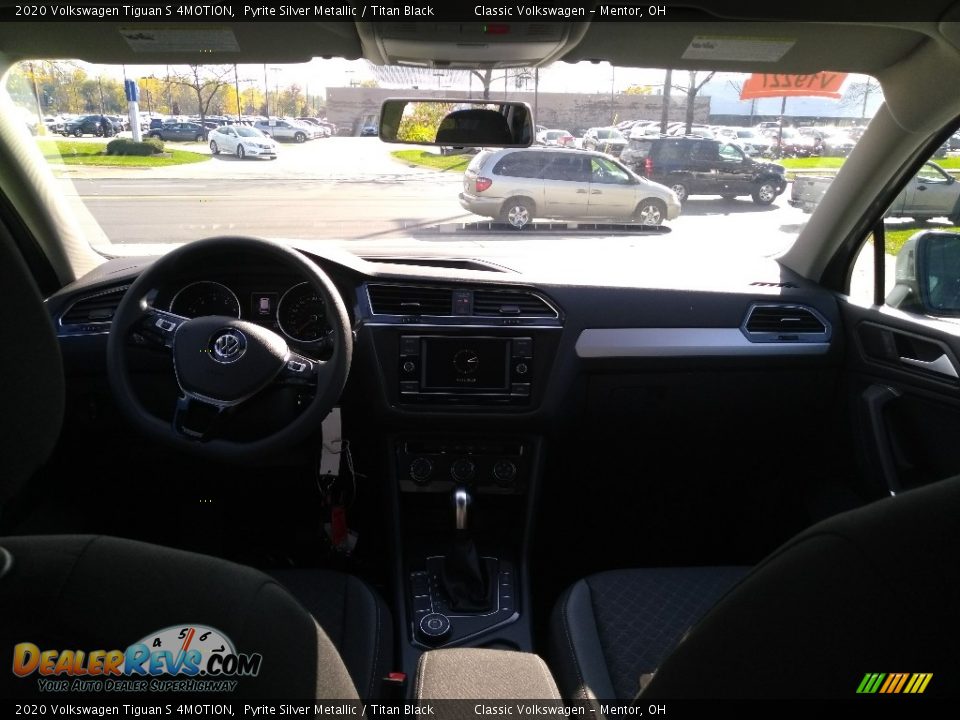 2020 Volkswagen Tiguan S 4MOTION Pyrite Silver Metallic / Titan Black Photo #3