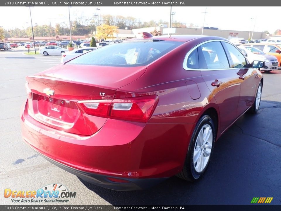 2018 Chevrolet Malibu LT Cajun Red Tintcoat / Jet Black Photo #8