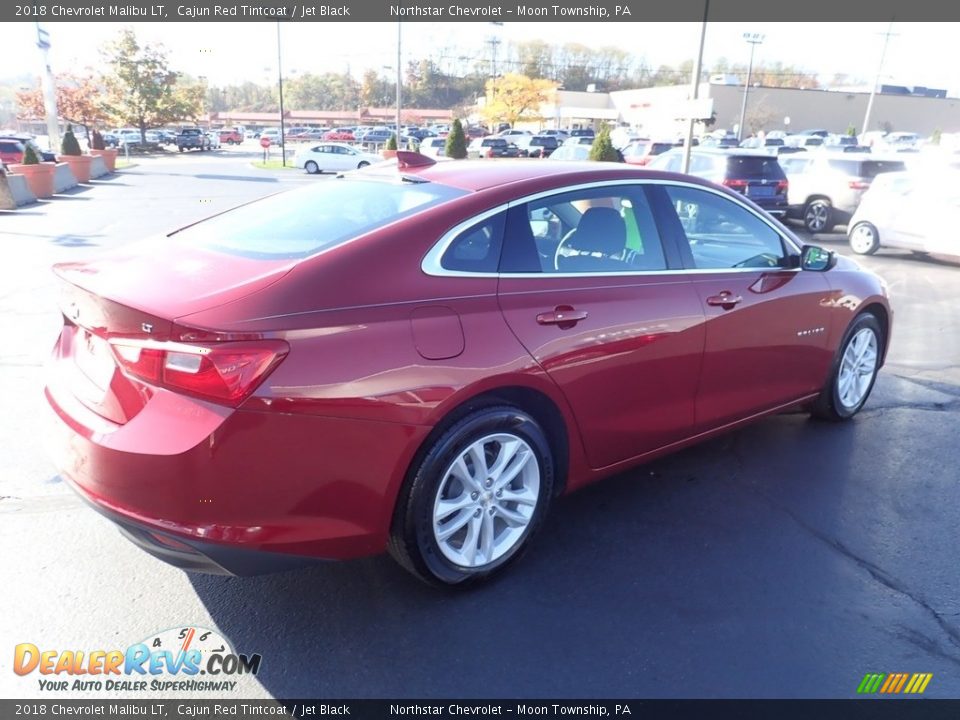2018 Chevrolet Malibu LT Cajun Red Tintcoat / Jet Black Photo #9