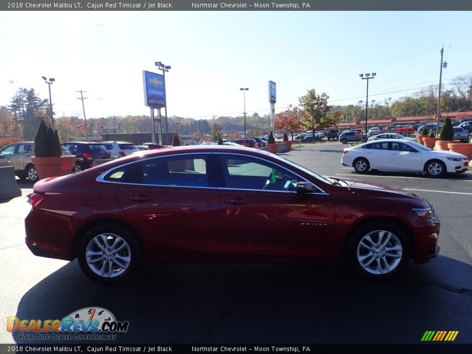 2018 Chevrolet Malibu LT Cajun Red Tintcoat / Jet Black Photo #10