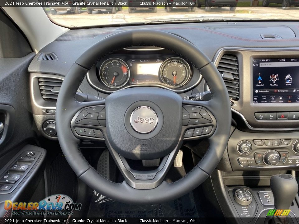 2021 Jeep Cherokee Traihawk 4x4 Steering Wheel Photo #5