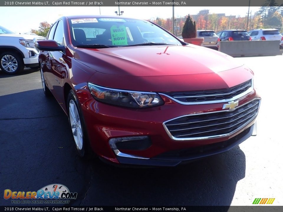 2018 Chevrolet Malibu LT Cajun Red Tintcoat / Jet Black Photo #12