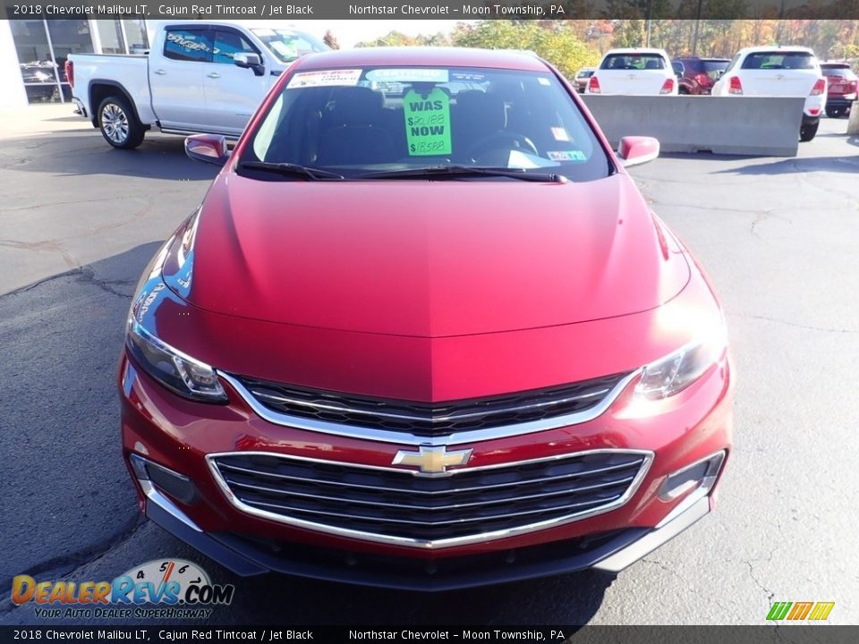 2018 Chevrolet Malibu LT Cajun Red Tintcoat / Jet Black Photo #13