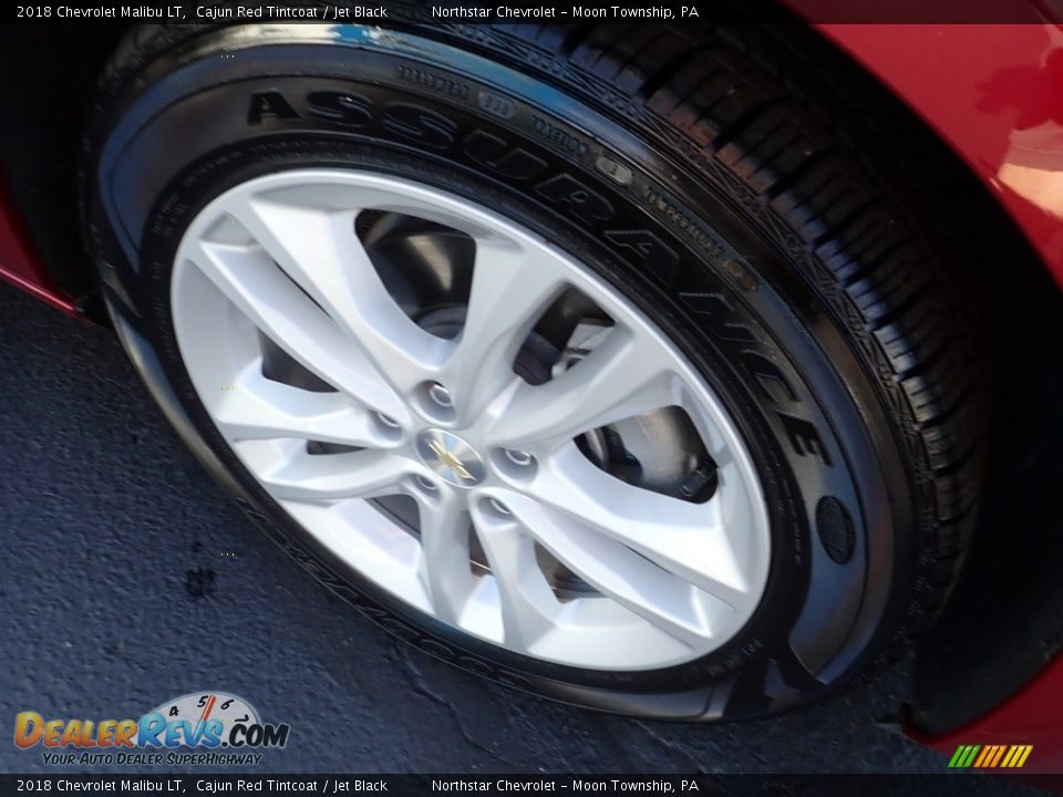 2018 Chevrolet Malibu LT Cajun Red Tintcoat / Jet Black Photo #14