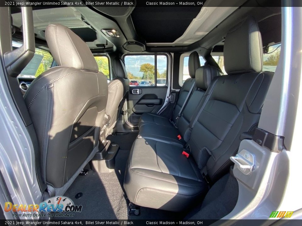 2021 Jeep Wrangler Unlimited Sahara 4x4 Billet Silver Metallic / Black Photo #3