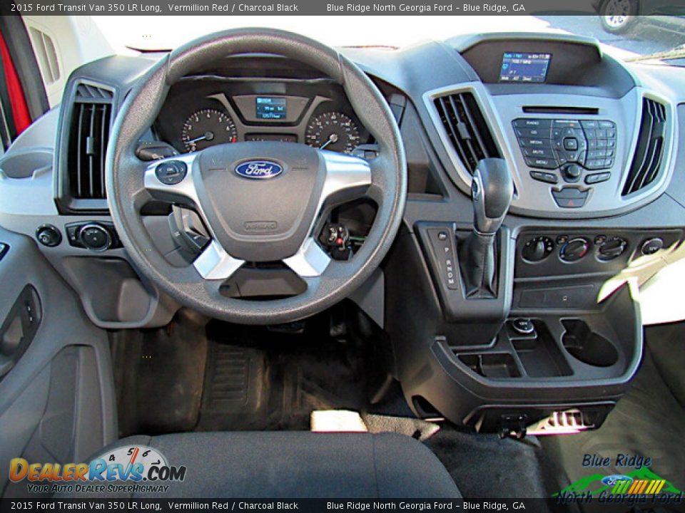 Dashboard of 2015 Ford Transit Van 350 LR Long Photo #15