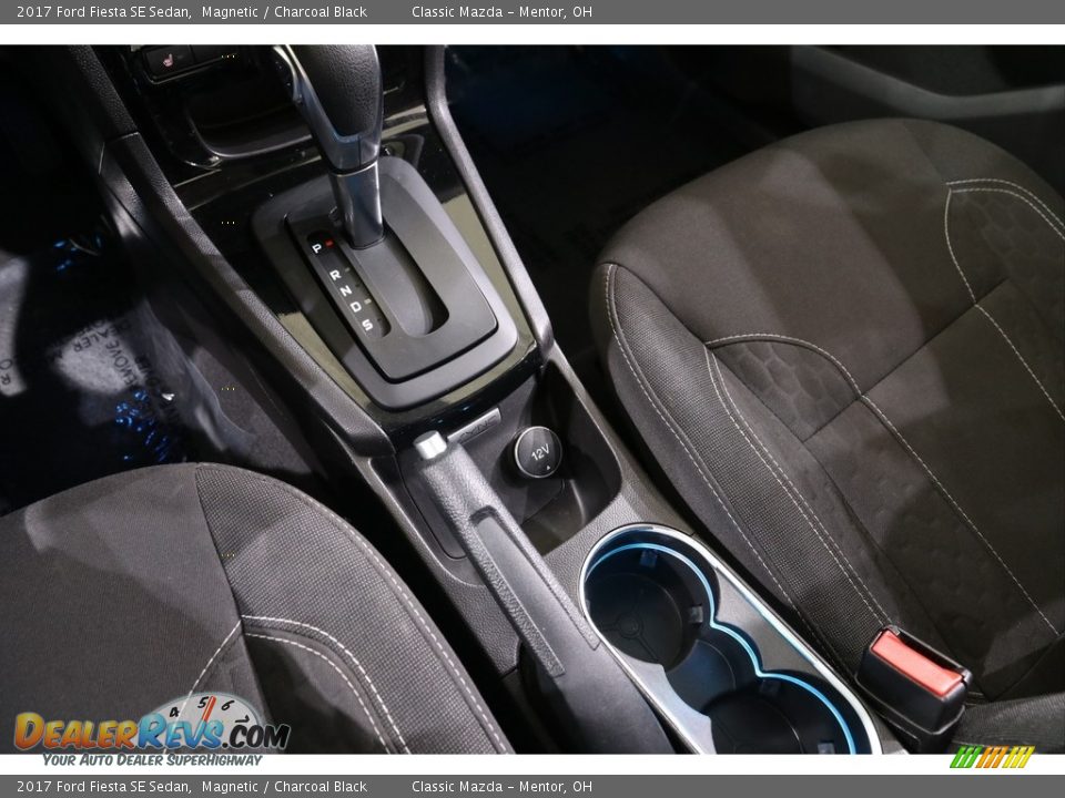 2017 Ford Fiesta SE Sedan Magnetic / Charcoal Black Photo #11