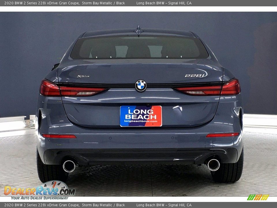 2020 BMW 2 Series 228i xDrive Gran Coupe Storm Bay Metallic / Black Photo #3