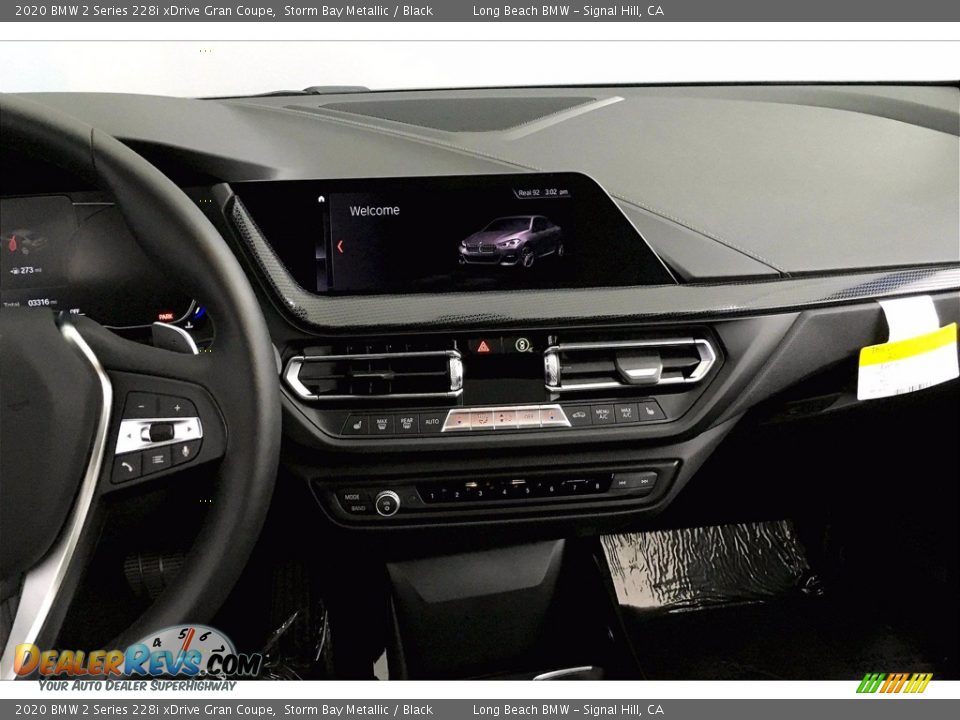 2020 BMW 2 Series 228i xDrive Gran Coupe Storm Bay Metallic / Black Photo #5