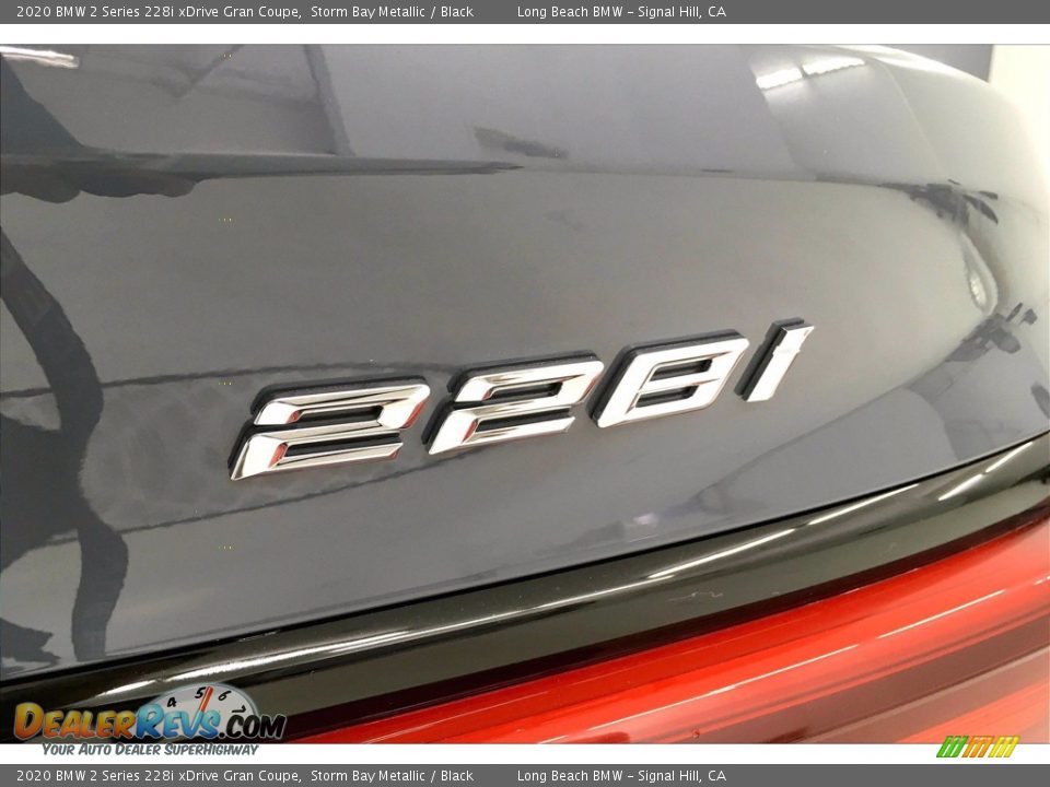 2020 BMW 2 Series 228i xDrive Gran Coupe Storm Bay Metallic / Black Photo #7