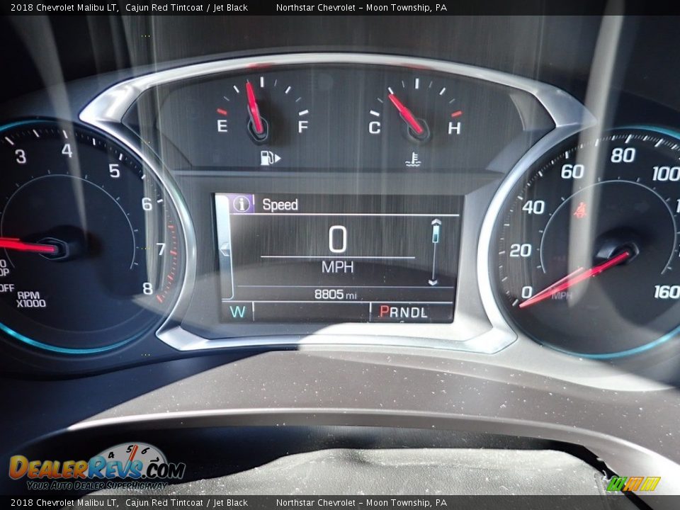 2018 Chevrolet Malibu LT Cajun Red Tintcoat / Jet Black Photo #29