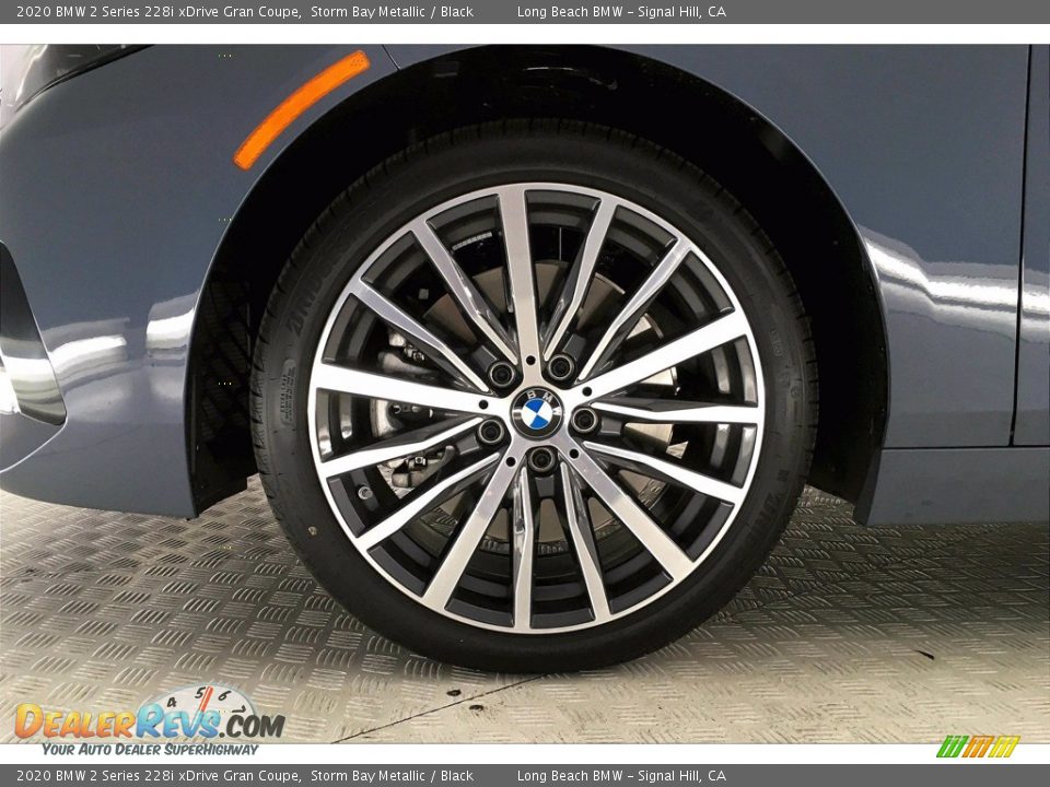2020 BMW 2 Series 228i xDrive Gran Coupe Storm Bay Metallic / Black Photo #8