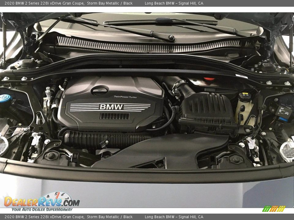 2020 BMW 2 Series 228i xDrive Gran Coupe Storm Bay Metallic / Black Photo #9