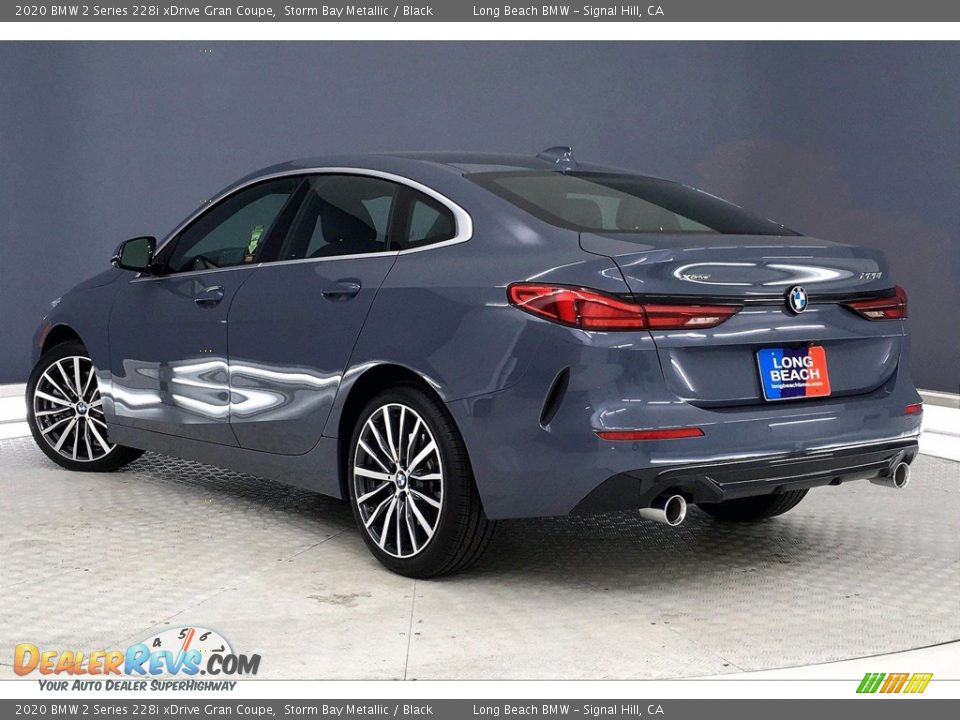 2020 BMW 2 Series 228i xDrive Gran Coupe Storm Bay Metallic / Black Photo #10