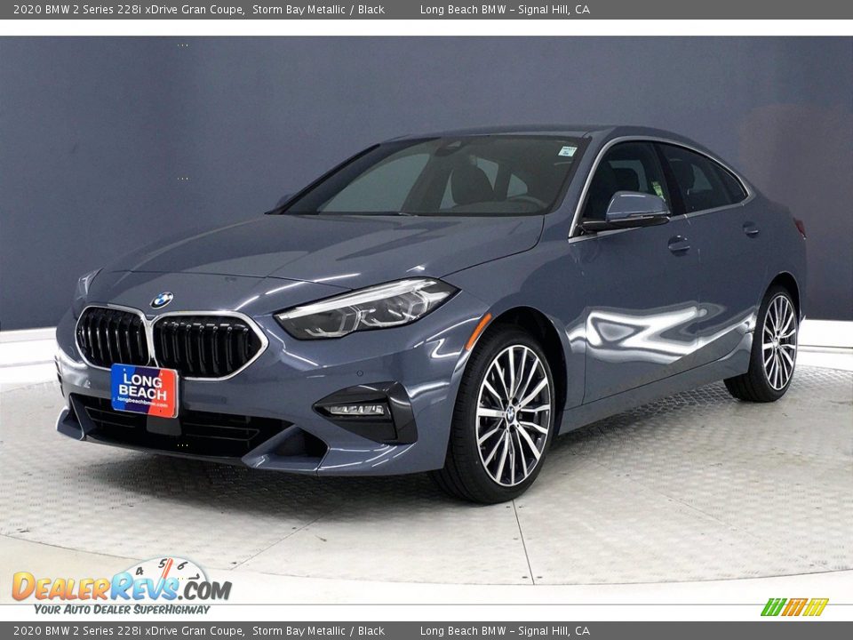 2020 BMW 2 Series 228i xDrive Gran Coupe Storm Bay Metallic / Black Photo #12