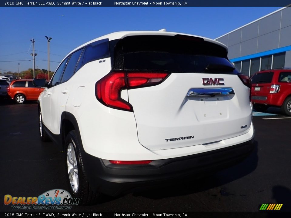 2018 GMC Terrain SLE AWD Summit White / ­Jet Black Photo #5