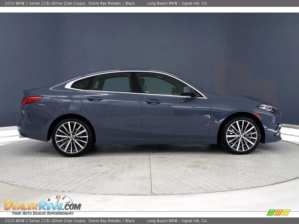 2020 BMW 2 Series 228i xDrive Gran Coupe Storm Bay Metallic / Black Photo #14