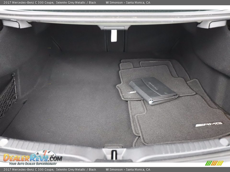 2017 Mercedes-Benz C 300 Coupe Selenite Grey Metallic / Black Photo #8