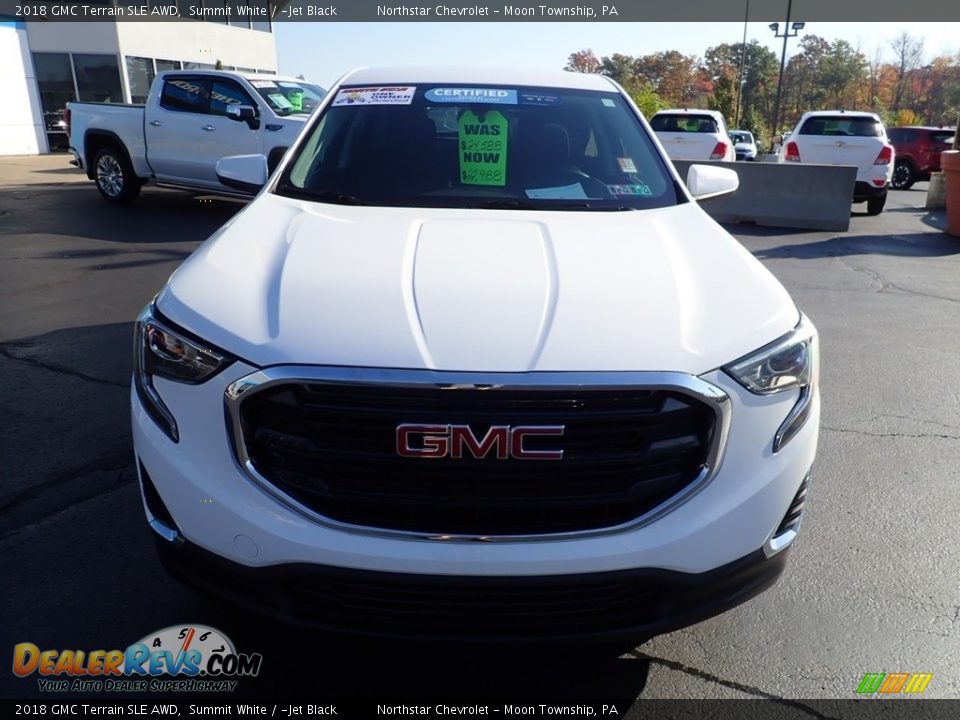 2018 GMC Terrain SLE AWD Summit White / ­Jet Black Photo #13