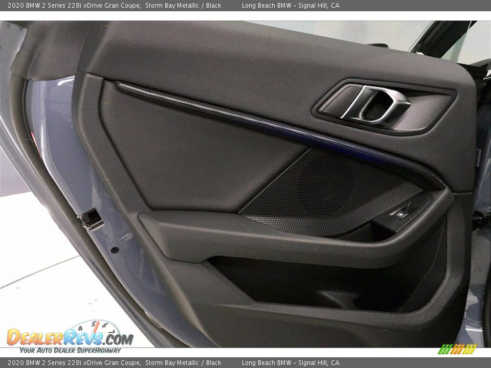 2020 BMW 2 Series 228i xDrive Gran Coupe Storm Bay Metallic / Black Photo #25