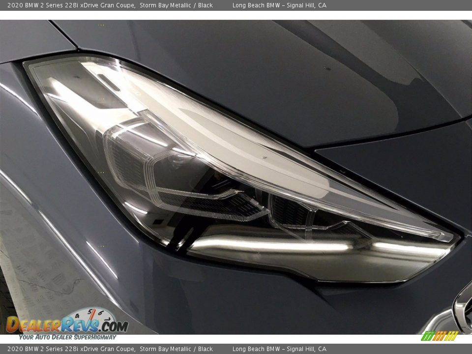 2020 BMW 2 Series 228i xDrive Gran Coupe Storm Bay Metallic / Black Photo #26
