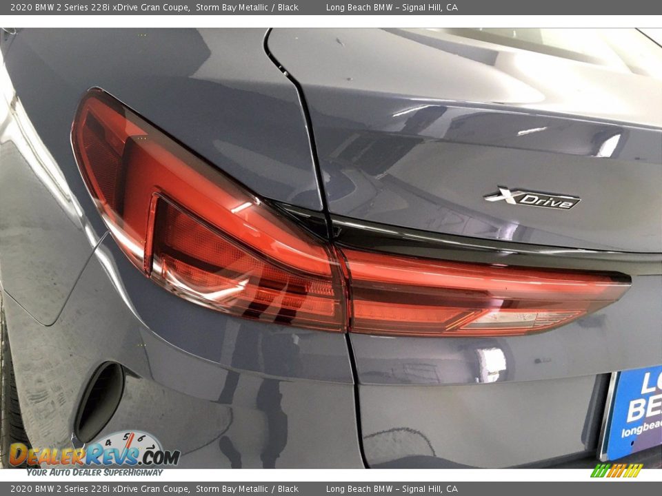 2020 BMW 2 Series 228i xDrive Gran Coupe Storm Bay Metallic / Black Photo #27