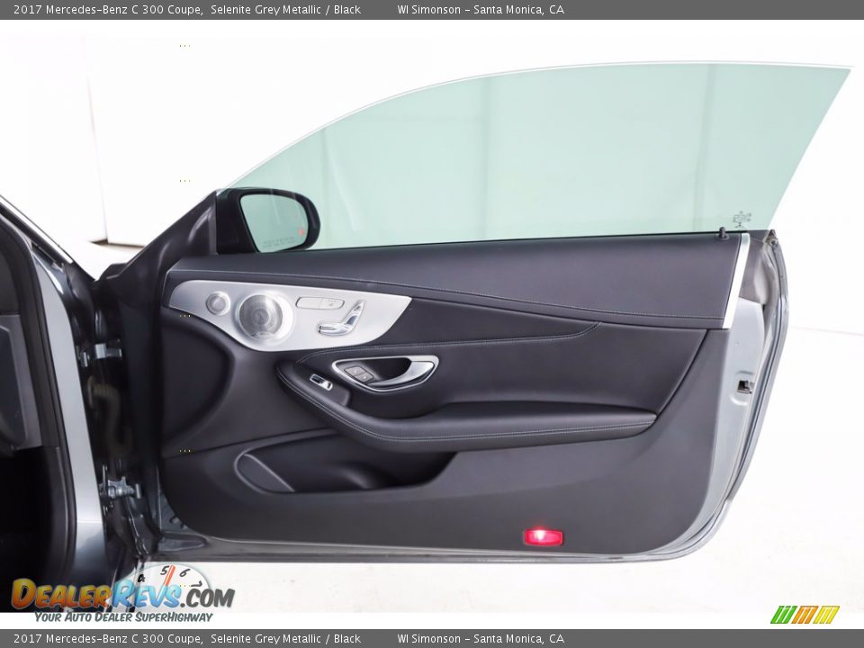 2017 Mercedes-Benz C 300 Coupe Selenite Grey Metallic / Black Photo #32