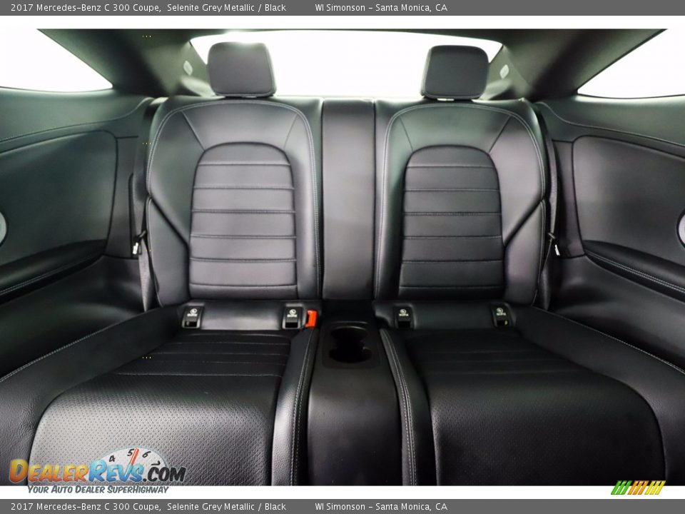 2017 Mercedes-Benz C 300 Coupe Selenite Grey Metallic / Black Photo #33