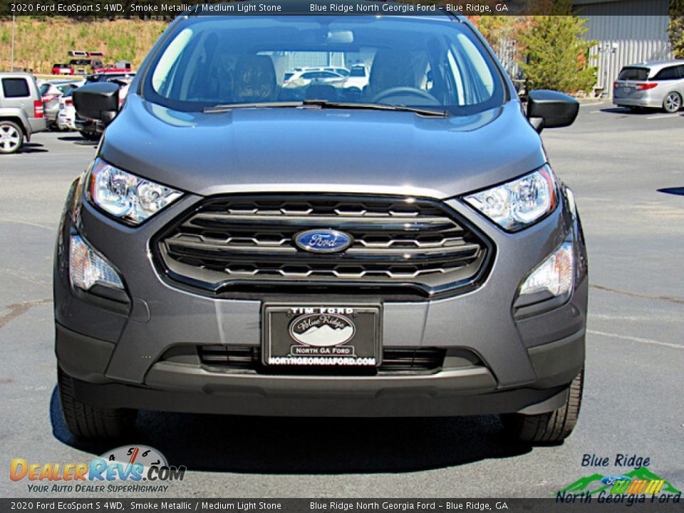 2020 Ford EcoSport S 4WD Smoke Metallic / Medium Light Stone Photo #4