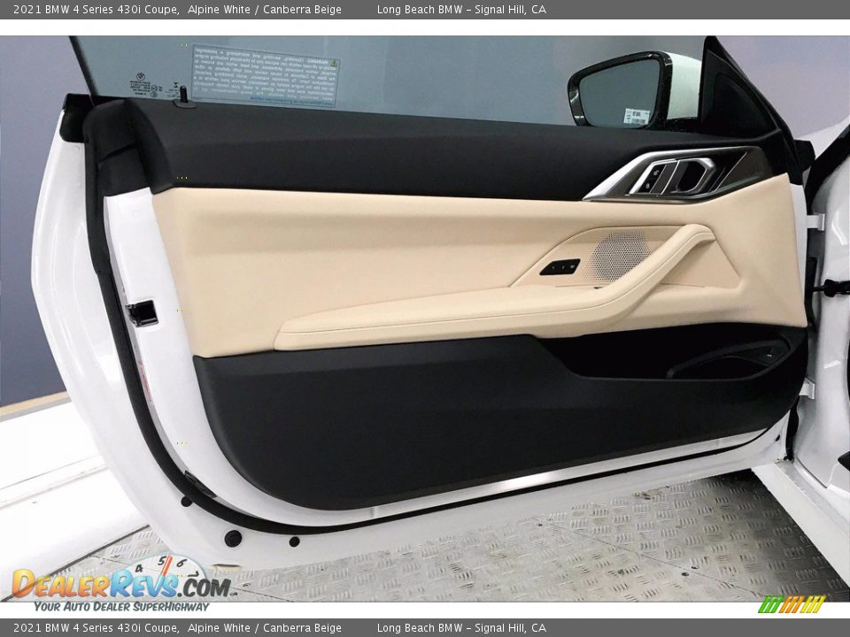Door Panel of 2021 BMW 4 Series 430i Coupe Photo #13